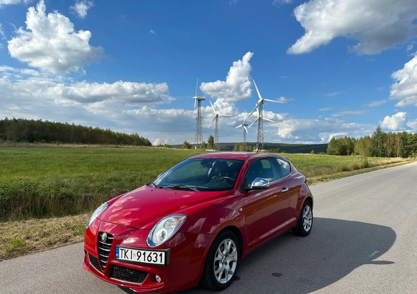 alfa romeo mito świętokrzyskie Alfa Romeo Mito cena 18000 przebieg: 173800, rok produkcji 2010 z Trzcianka